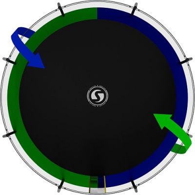 Батут SWOLLEN Prime Black 14 FT арт. SW28296