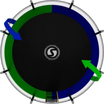 Батут SWOLLEN Prime Black 10 FT арт. SW28294