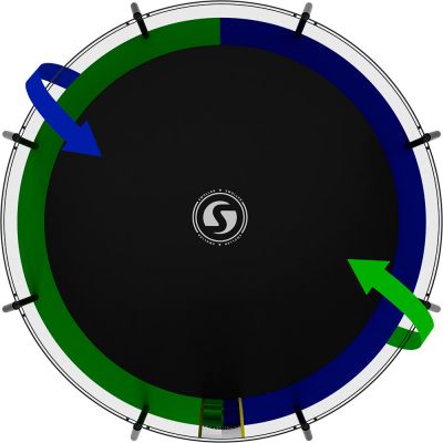 Батут SWOLLEN Prime Black 12 FT арт. SW28295