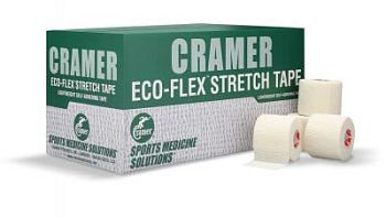 Растягивающийся тейп Eco-Flex Stretch Tape: 7,50 см х 5,4 м., 16 рул. в уп.