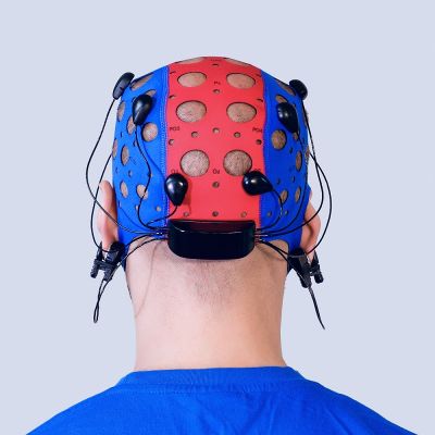 8-канальная нейрогарнитура с энцефалографическим шлемом, c нейроиграми NEUROPLAY-8Cap