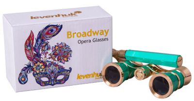Театральный бинокль-лорнет Levenhuk (Левенгук) Broadway 325L Lime