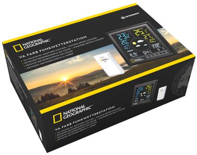 Метеостанция Bresser (Брессер) National Geographic VA с цветным дисплеем