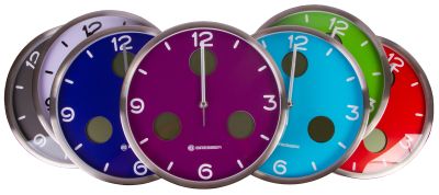 Часы настенные Bresser (Брессер) MyTime io NX Thermo/Hygro, 30 см, белые