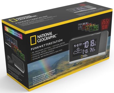 Метеостанция Bresser (Брессер) National Geographic Multi Color с проектором