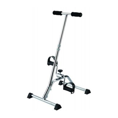 Простой педальный тренажер MINI-BIKE с рукояткой LY-901A